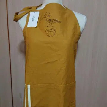 미사용 새상품 하유 패브릭 와이어 아트 에이프런