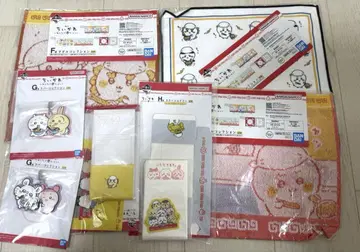 치이카와 (먼작귀) 제일복권 모두 함께 라멘 F상 G상 H상 7종 세트