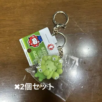 간사이 만박 포차코 2개 세트 최애 컬러 입체 키링 나리키리 미야쿠미야쿠
