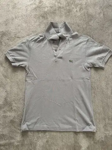 LACOSTE 피케 셔츠 / 그레이 / S