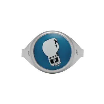 pointless journey TOY RING 'GLOVE' BLUE