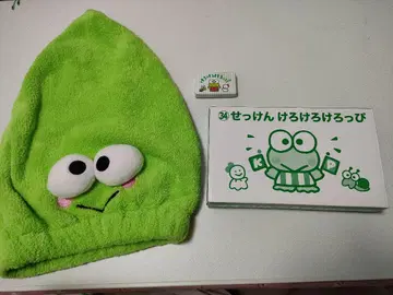 산리오 SANRIO 케로케로케로피 비누 타월 캡