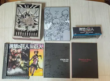 진격의 거인 Season 1 Blu-ray BOX (5매입) 오비 포함