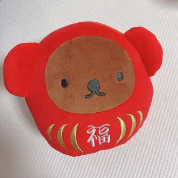 보리스 세키구치 미피 복 달마 봉제 인형 설날 달마 홍백