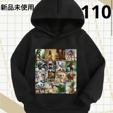 새상품 이탈리아 레인 로트 후드티 110
