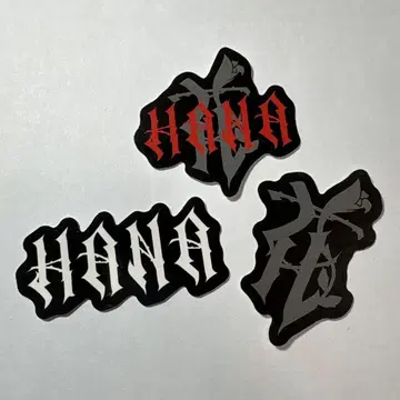 HANA 로고 스티커