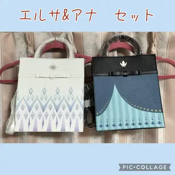 안나와 눈의 여왕 숄더백 엘사&안나 세트