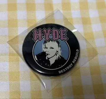 HYDE 라르크 신용카드 한정판 굿즈 캔뱃지