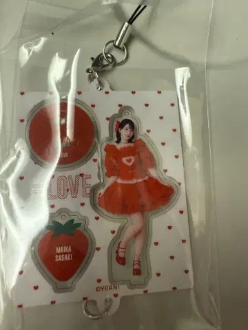 이코러브 =LOVE 미니 복권 사사키 마이카 특별히 해줘 아크릴 스탠드