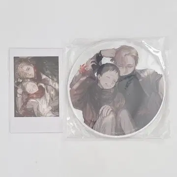 너의 밤에 닿다 모리모요리 아크릴 코스터 폴라로이드풍 카드