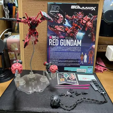HG 건담 프라모델 정크 빨간색 건담