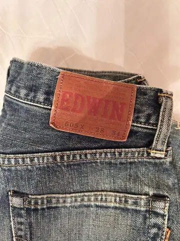 최종 가격 인하 EDWIN 505X 청바지 데님