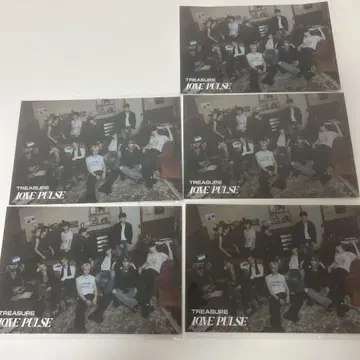 TREASURE LOVE PULSE 엽서 (시리얼 미사용)