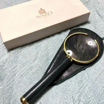 긴자 와코 가죽제품 손잡이 루페