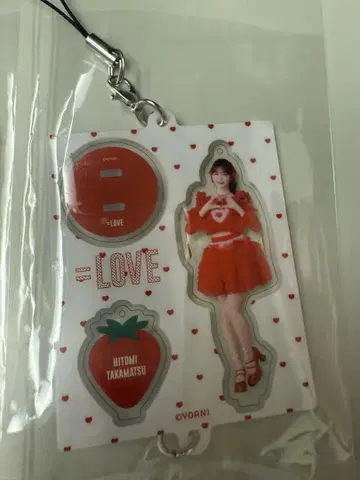 이코러브 =LOVE 미니 복권 타카마츠 히토미 특별히 해 아크릴 스탠드