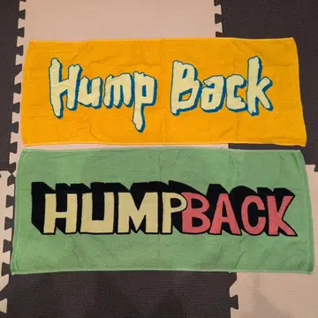 hump back 로고 타월 페이스 타월 2장 세트