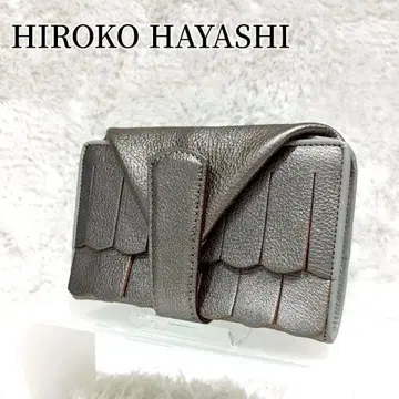 새상품급 HIROKO HAYASHI 멀티 지갑 FRANGIA 실버