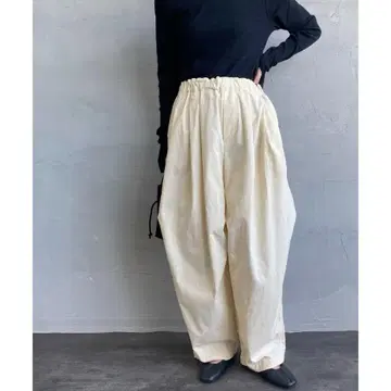 미즈이로 인드 코듀로이 와이드 카고 팬츠