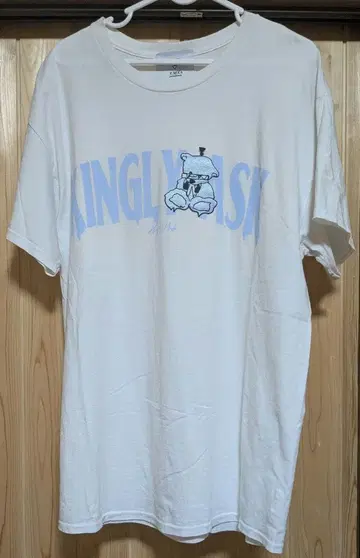 KINGLYMASK T셔츠 화이트