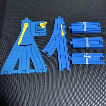 프라레일 레일 전환 스위치 파랑