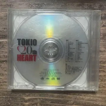 TOKIO 20th HEART 앨범 CD+DVD