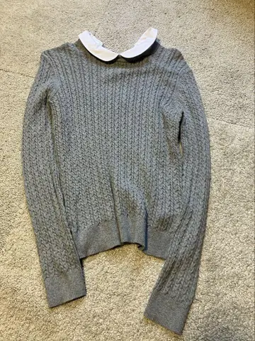 가격 인하 brooks brothers 카라 부착 니트