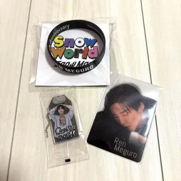 [새상품] 메구로 렌 러버 밴드 힐끗 카드
