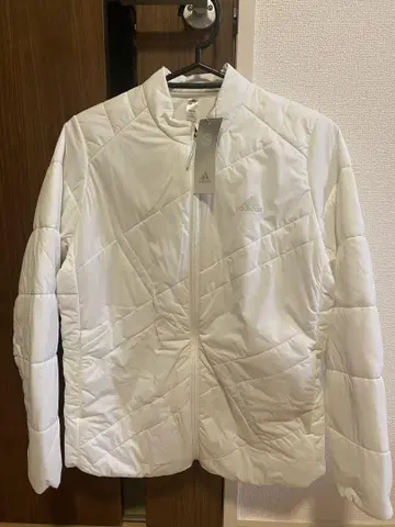 택 포함 새상품 아디다스 골프 여성용 자켓 화이트
