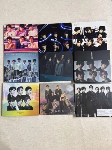SixTONES CD 9장 세트 / 낱개 판매 가능
