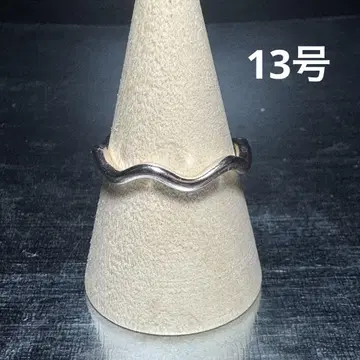 빈티지 패션 반지 골드 13호 웨이브 반지 입체 디자인