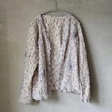 vintage 레이스 가디건