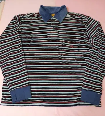 빈티지 HANG TEN 한텐 파일 원단 긴팔 셔츠 구제 의류 미사용품