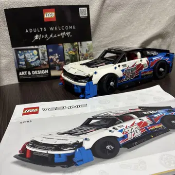 LEGO 42153 NASCAR 쉐보레 카마로 ZL1 조립 완료