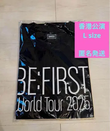 BE:FIRST 월드 투어 티셔츠 L 사이즈 홍콩