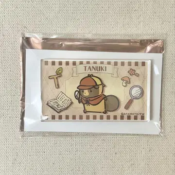 너구리와 여우 탐정님 아크릴 블록
