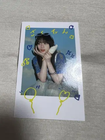 노기자카46 카와사키 사쿠라 NOGI CAFE 폴라로이드풍 스티커