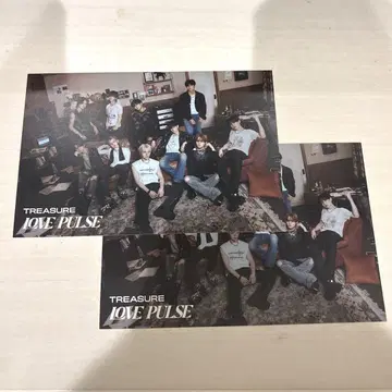 TREASURE LOVE PULSE 시리얼 코드 미사용 2매