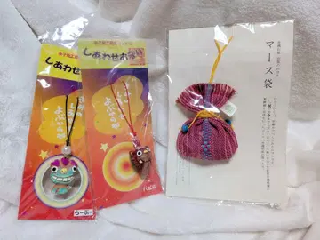 오키나와 시사 부적 세트 마스 주머니