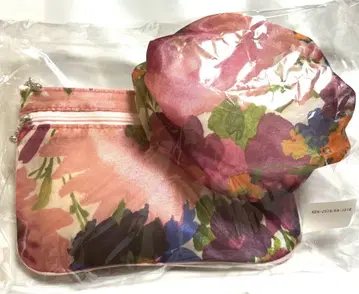 오간자 꽃무늬 파우치 세트