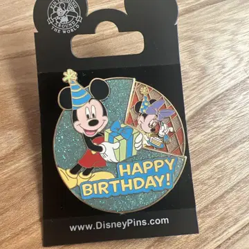 디즈니 wdw 미키 스피너 happy birthday 핑