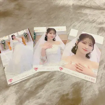 사사키 마이카 브로마이드 컴프 웨딩