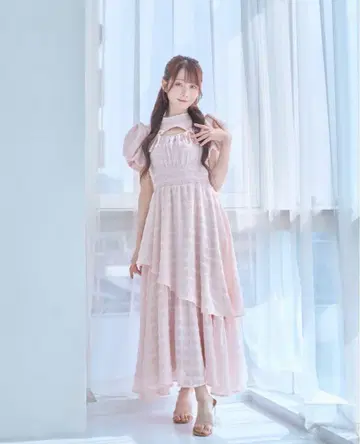 rosemuse 로제뮤즈 jacquard check dress