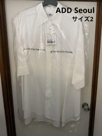새상품 미사용 새상품급 ADD Seoul 오버 사이즈 셔츠 white 2