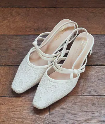 ORiental TRaffic 라메 레이스 펌프스 37