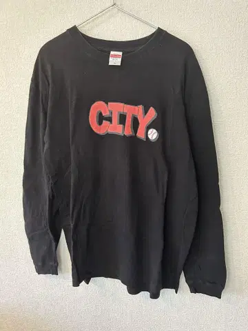 monyhorse CITY 프린트 긴팔 티셔츠