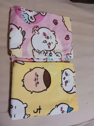 치이카와 페이스 타월 2장 세트