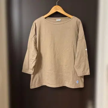 새상품급*오르치발*천축 오프숄더 7부 소매 티셔츠