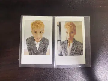 SEVENTEEN 세부치 민규 트레이딩 카드 상영회 인스턴트 사진