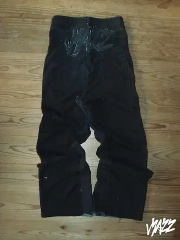 MAZZ double waist denim black