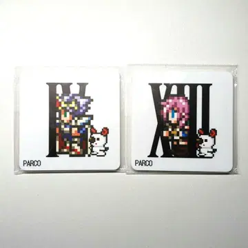 미사용 PARCO x Final Fantasy 러버 코스터 2장 세트